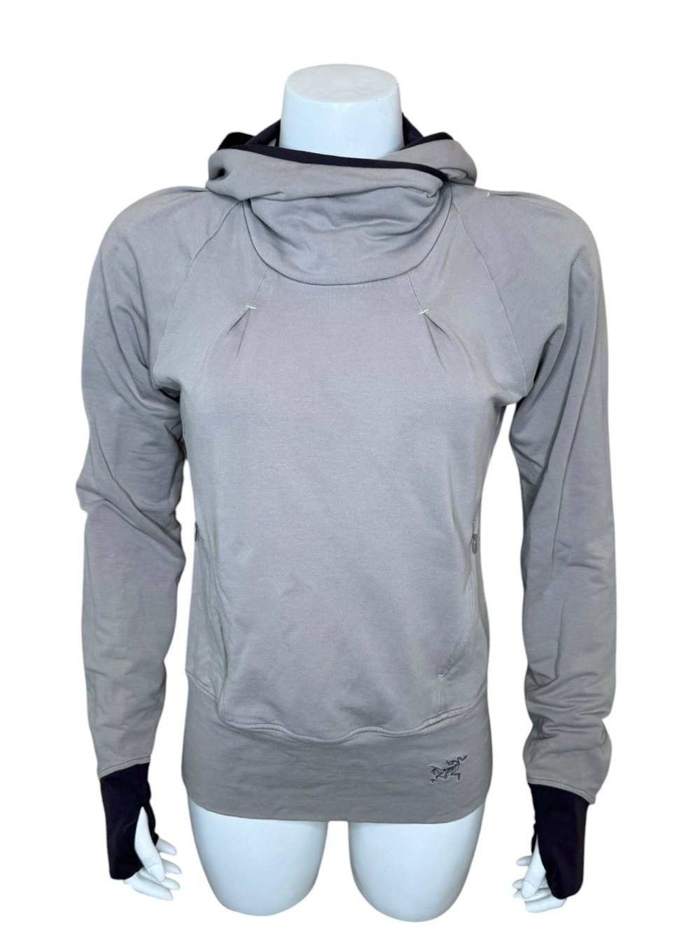 Arcteryx Detente Hoody Hoodie Sweatshirt S Chalk Stone